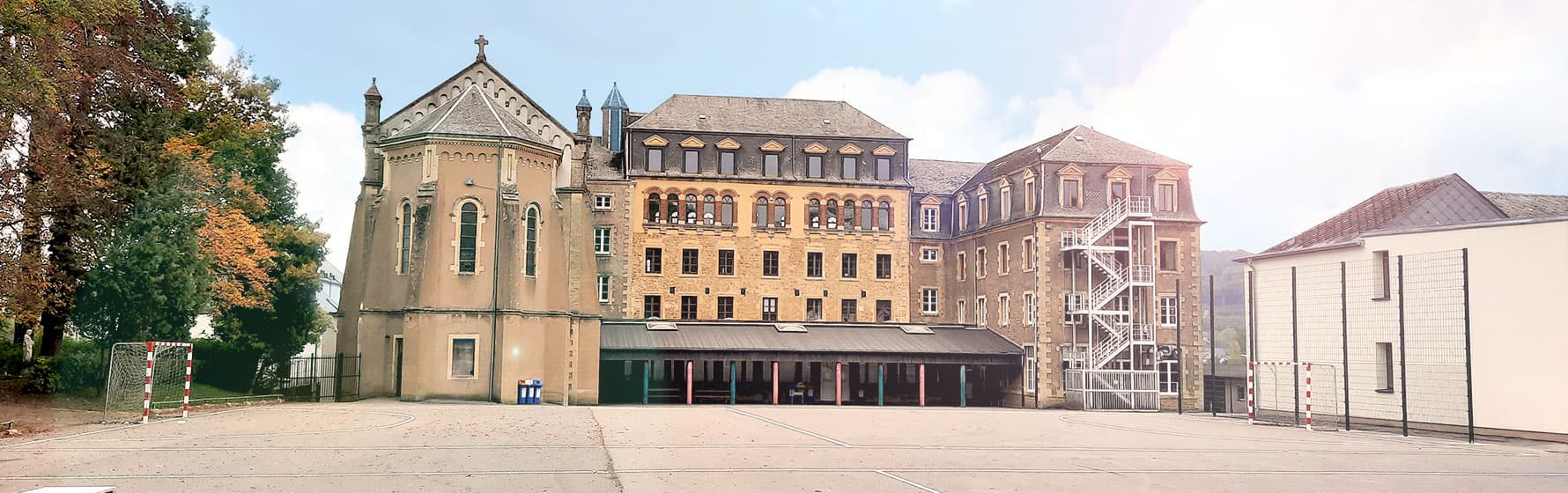 Vue du bâtiment de Differt