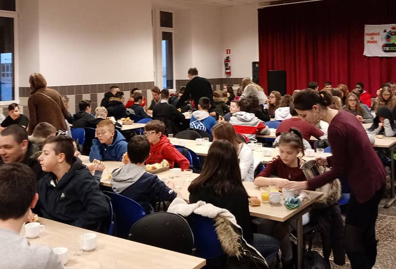 Photo repas au restaurant